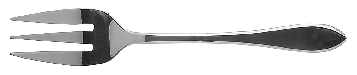 Roseanne (Stainless) Medium Solid Cold Meat Serving Fork by Retroneu-1