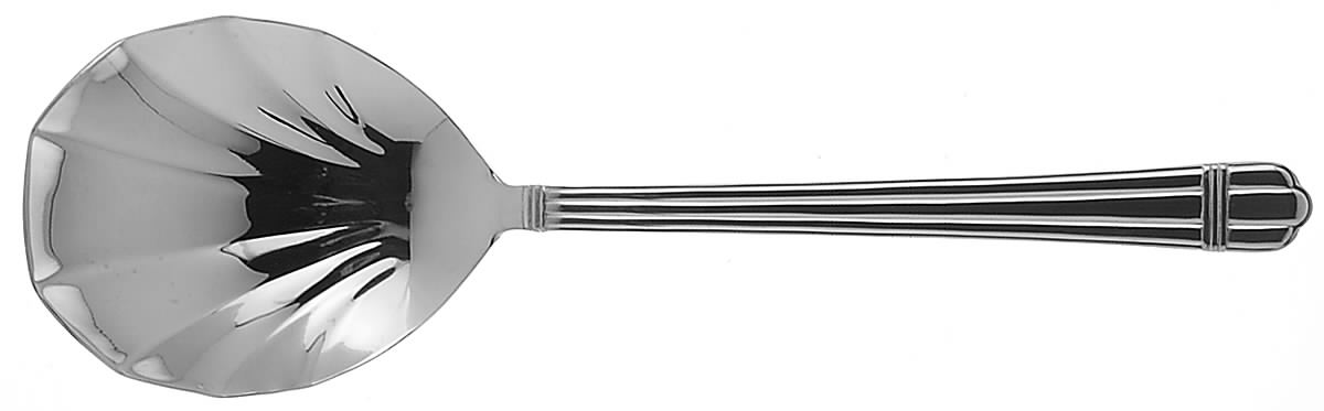 Louvre (Stainless) Solid Serving Spoon by Retroneu-1