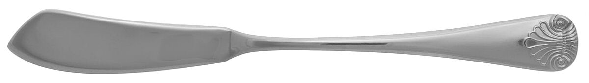 Arlington Shell (Stainless) Flat Handle Master Butter Knife by Retroneu-1
