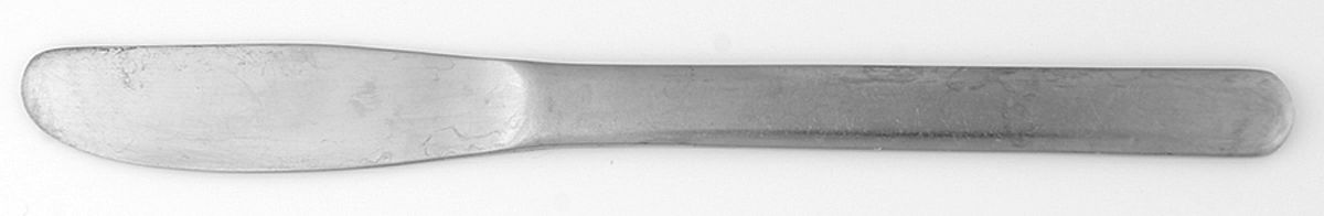 Scan (Stainless) Flat Handle Master Butter Knife by Retroneu-1