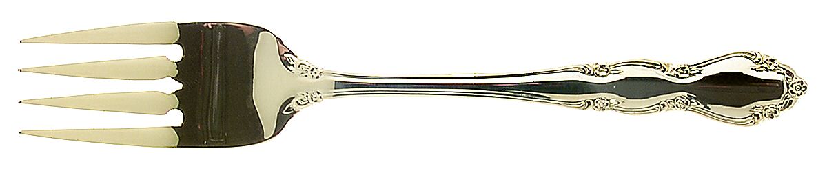 Starlight Gold (Gold Electroplate) Individual Salad Fork by Retroneu-1