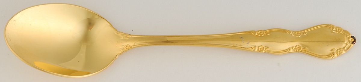 Starlight Gold (Gold Electroplate) Teaspoon by Retroneu-1