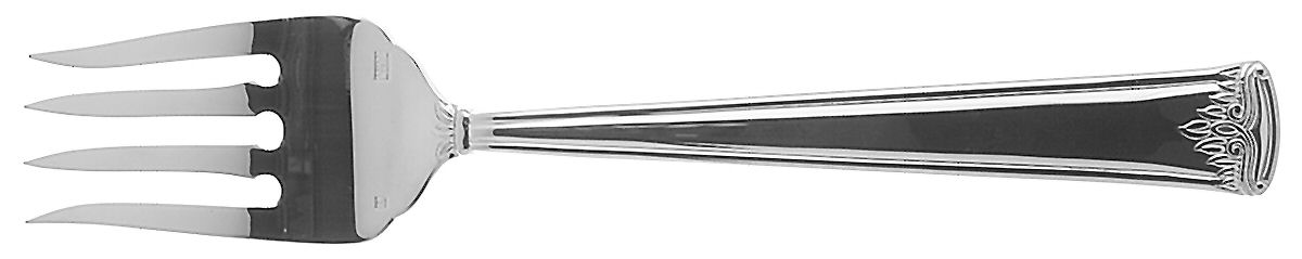 St. Denis (Stainless) Solid Serving Fork by Retroneu-1