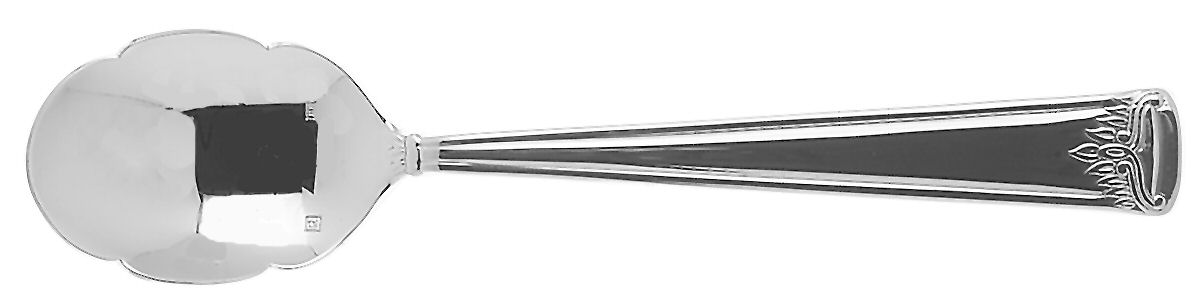 St. Denis (Stainless) Sugar Shell Spoon by Retroneu-1