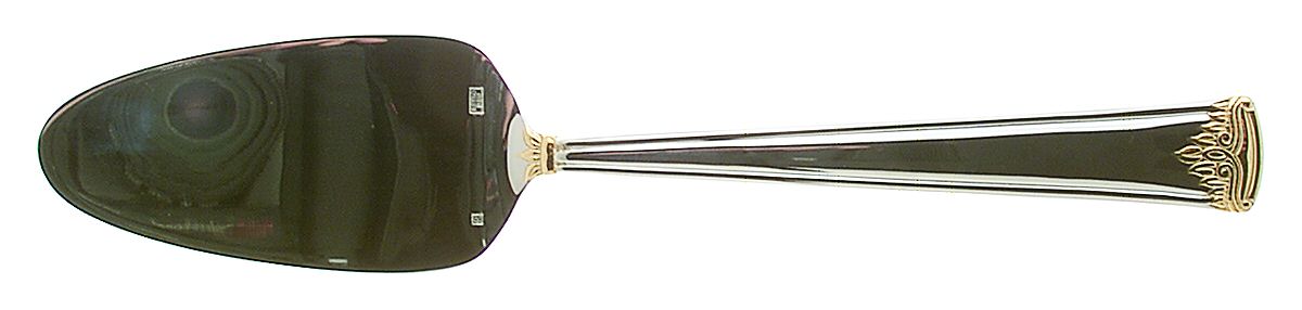 St. Denis (Gold Accent) All Stainless Pie Server by Retroneu-1