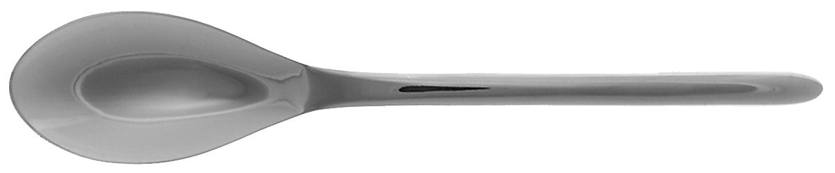 Stealth (Stainless) Solid Serving Spoon by Retroneu-1