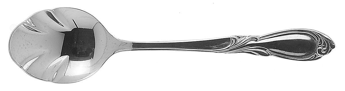 Stephanie (Stainless) Sugar Shell Spoon by Retroneu-1