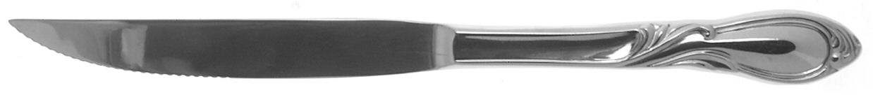 Stephanie (Stainless) Individual Steak Knife Hollow Handle by Retroneu-1