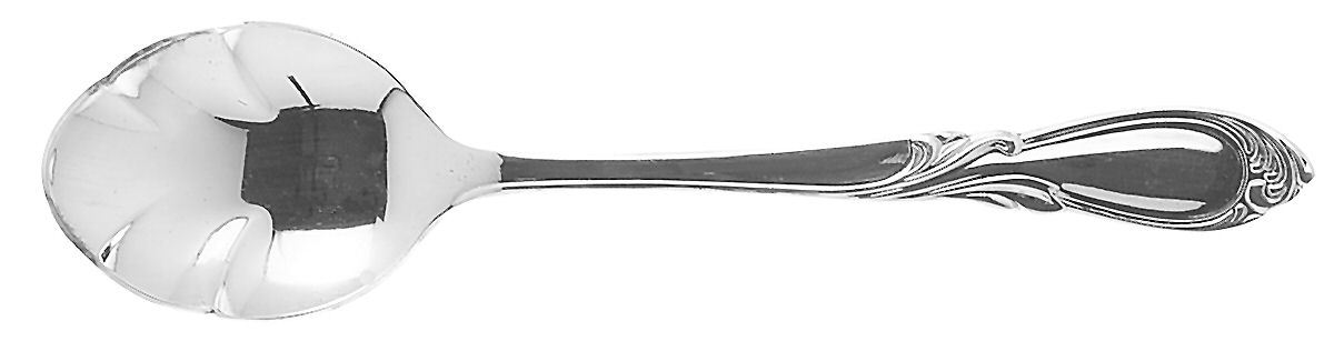 Stephanie (Silverplate) Sugar Shell Spoon by Retroneu-1