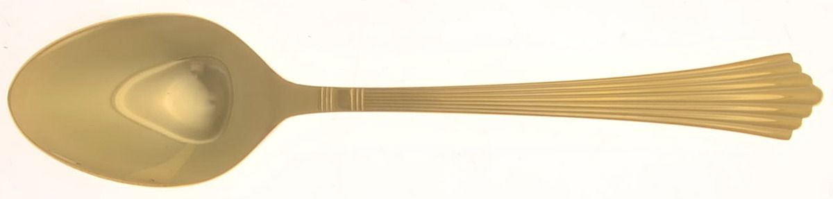 Tango (Gold Electroplate) Place/Oval Soup Spoon by Retroneu-1