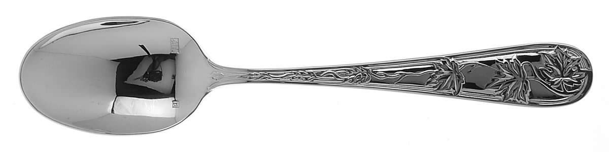 Tuileries-Leaf Garden (Stainless) Place/Oval Soup Spoon by Retroneu-1