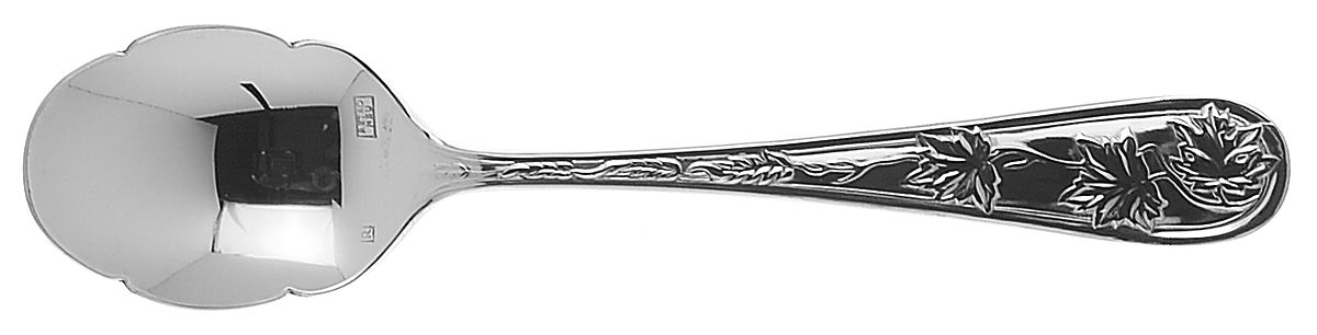 Tuileries-Leaf Garden (Stainless) Sugar Shell Spoon by Retroneu-1