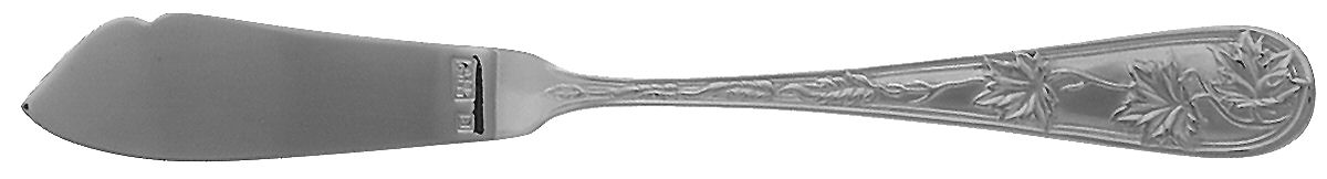 Tuileries-Leaf Garden (Stainless) Flat Handle Master Butter Knife by Retroneu-1