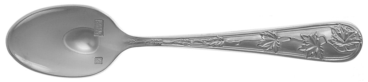 Tuileries-Leaf Garden (Stainless) Demitasse Spoon by Retroneu-1