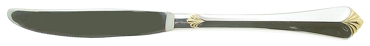 Whitney-Gold (Stainless, Gold Acct) Modern Hollow Knife by Retroneu-1