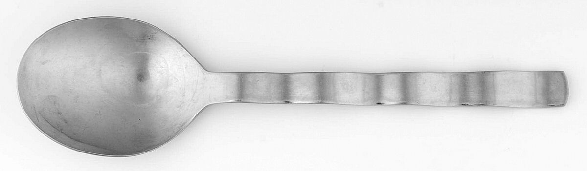 Whitewater (Stainless) Solid Serving Spoon by Retroneu-1