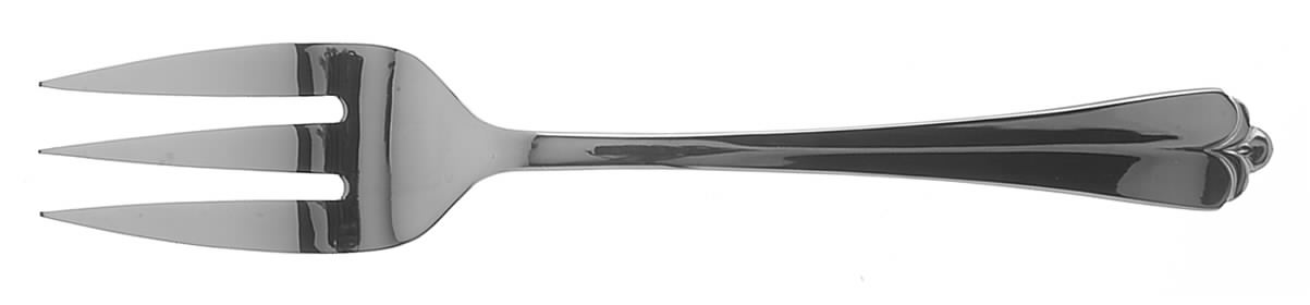 Wyndham (Stainless) Medium Solid Cold Meat Serving Fork by Retroneu-1