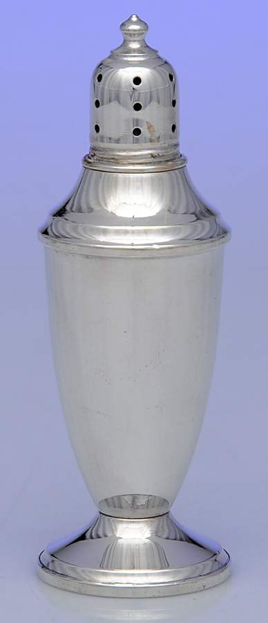 Sterling Hollowware Weighted Pepper Shaker by Revere Silver-1
