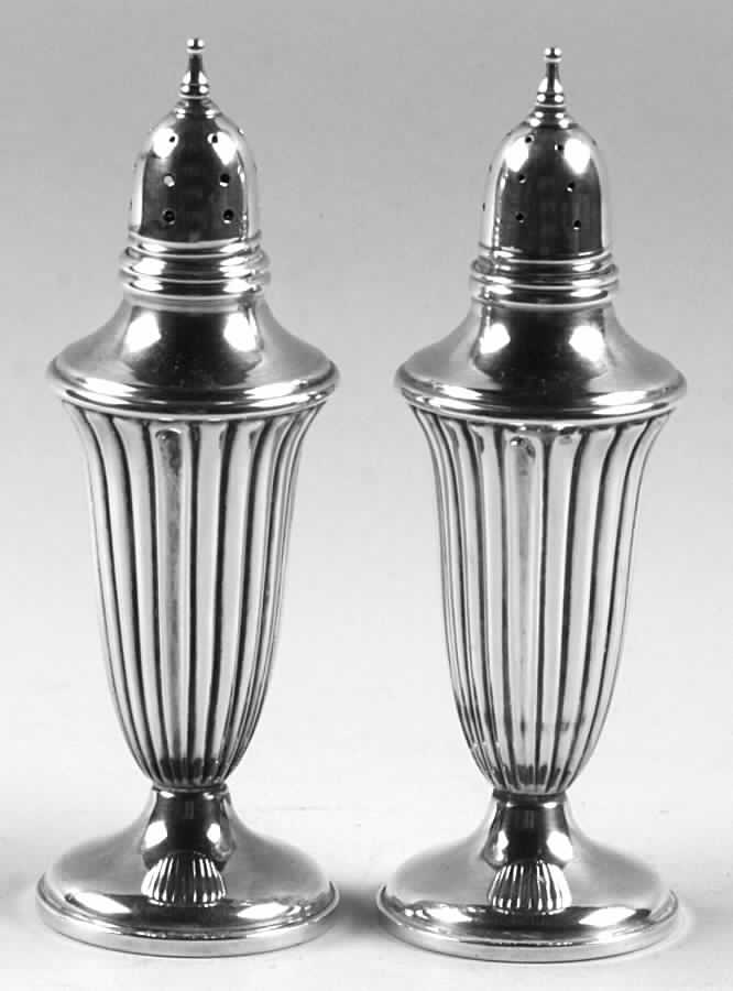 Sterling Hollowware Salt & Pepper Set by Revere Silver-1