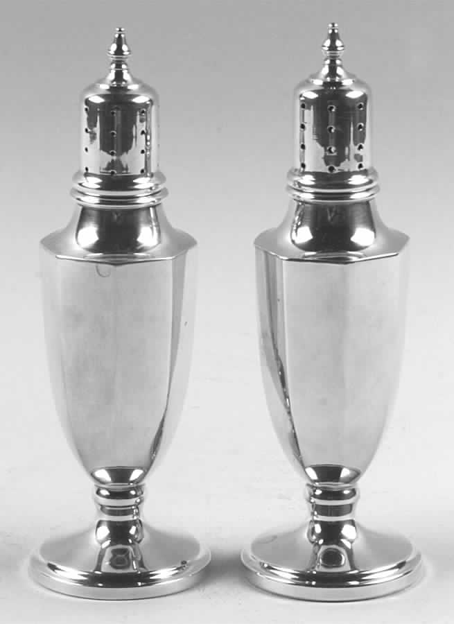 Sterling Hollowware Salt & Pepper Set by Revere Silver-1