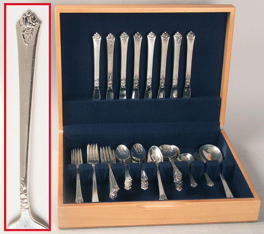 Castle Rose (Sterling, 1942) 51-Piece Set by Royal Crest-1