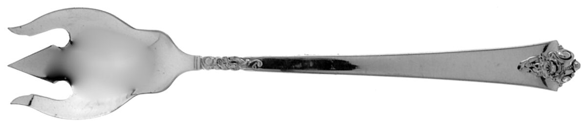 Castle Rose (Sterling, 1942) Ice Cream Fork HC by Royal Crest-1