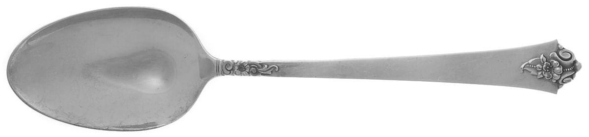 Castle Rose (Sterling, 1942) Tablespoon (Serving Spoon) by Royal Crest-1