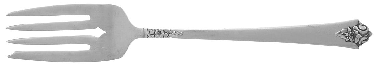 Castle Rose (Sterling, 1942) Individual Salad Fork by Royal Crest-1