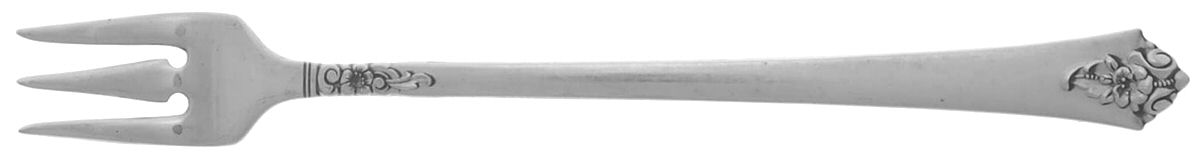 Castle Rose (Sterling, 1942) Cocktail/Seafood Fork by Royal Crest-1