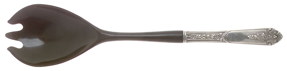 Promise (Sterling, 1948) Salad Serving Fork with Plastic Prongs by Royal Crest-1