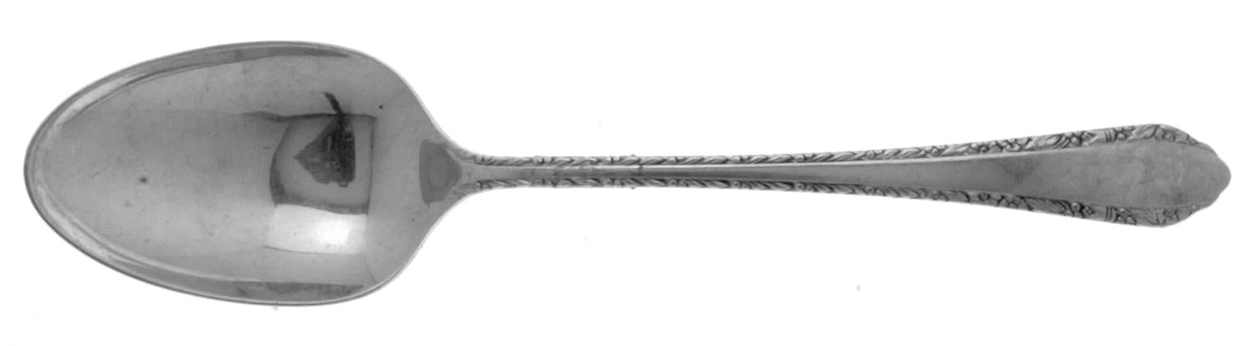 Wild Flower (Sterling, 1942) Dessert/Oval Soup Spoon by Royal Crest-1