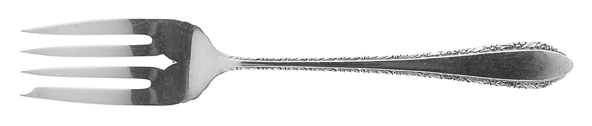 Wild Flower (Sterling, 1942) Individual Salad Fork by Royal Crest-1
