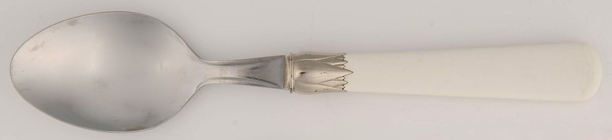 Monet-Ivory (Stainless) Place/Oval Soup Spoon by Reed & Barton-1
