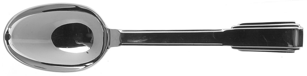 Art Deco (Stainless) Place/Oval Soup Spoon by Ricci (Argentieri)-1