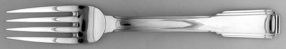 Art Deco (Stainless) Fork by Ricci (Argentieri)-1