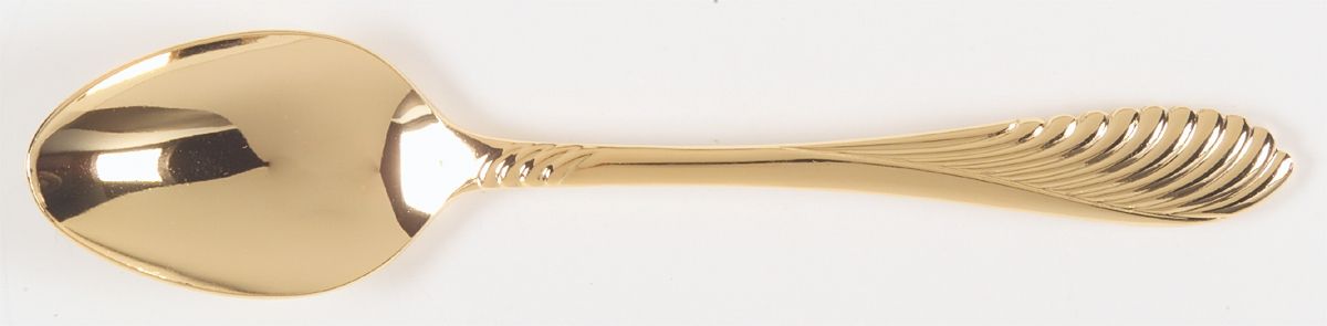 Coqui Gold (Gold Electroplate) Place/Oval Soup Spoon by Retroneu-1