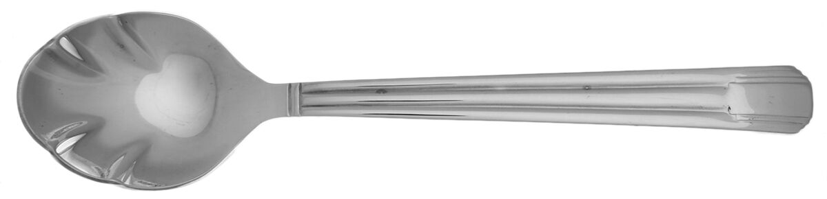 Ile De France (Silverplate) Sugar Shell Spoon by Retroneu-1
