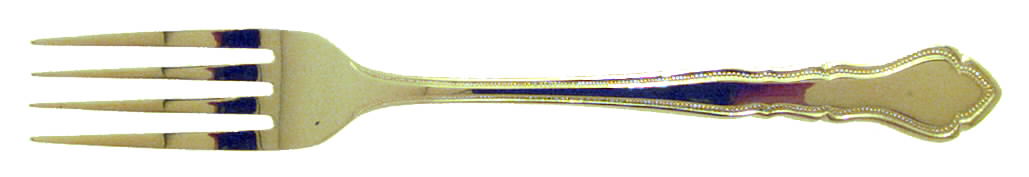 Golden Carriage (Gold Electroplate) Fork by Reed & Barton-1