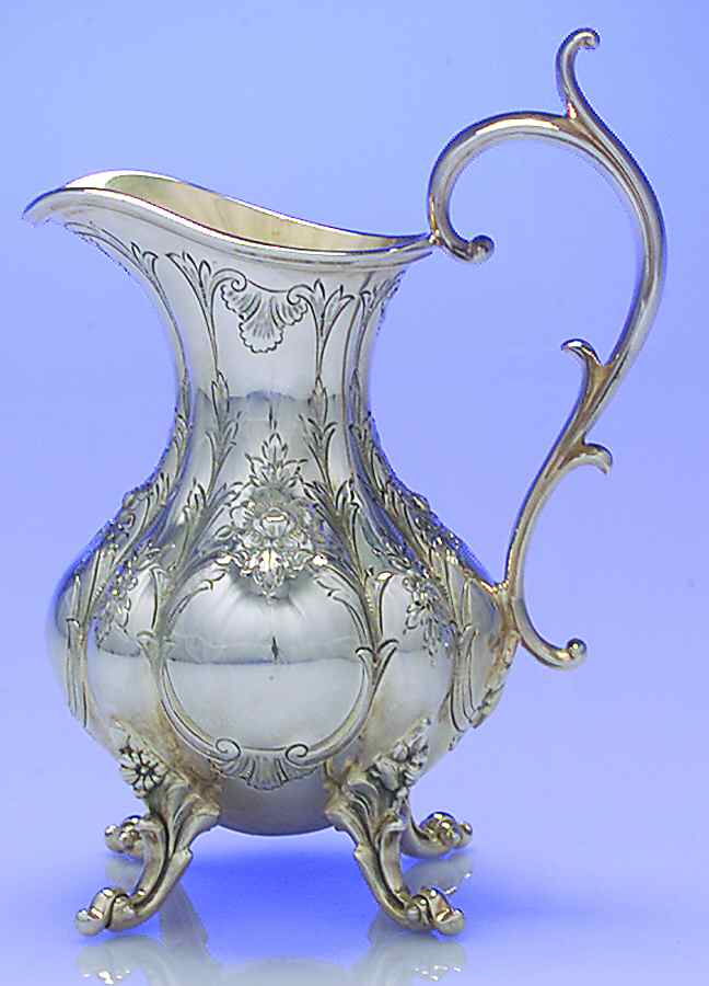 The Winthrop (Chased, Silverplate) Creamer by Reed & Barton-1