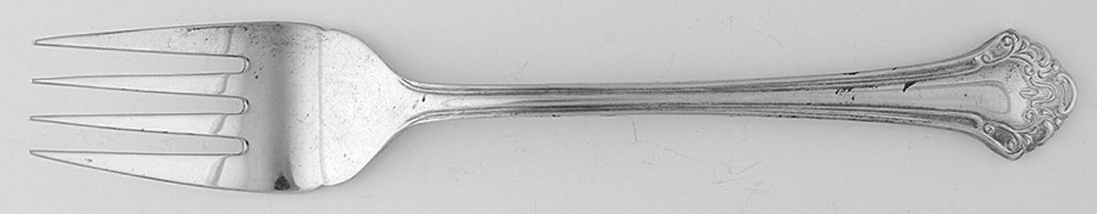 RLM4 (Stainless) Medium Solid Cold Meat Serving Fork by Royal Limited-1
