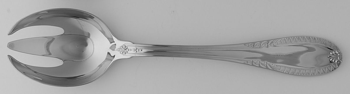Impero (Stainless) Solid Salad Serving Fork by Ricci (Argentieri)-1
