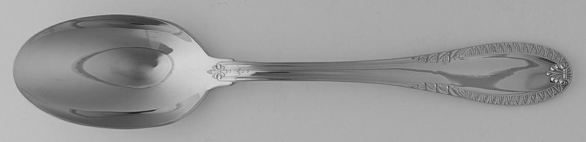 Impero (Stainless) Solid Serving Spoon by Ricci (Argentieri)-1