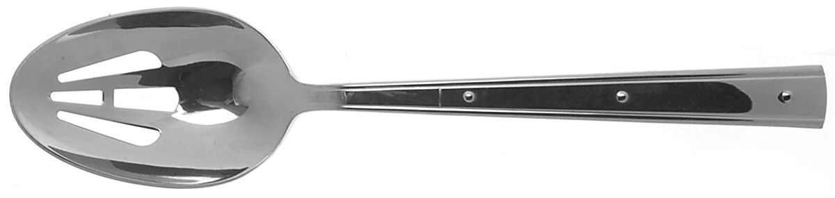Trio Pierced Tablespoon (Serving Spoon) by Reed & Barton-1