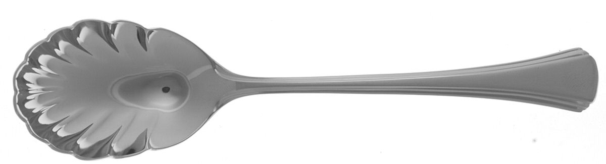 Miro-Matte (Stainless) Sugar Shell Spoon by Reed & Barton-1