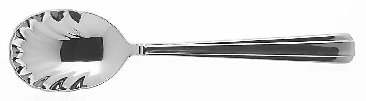 Bellevue (Stainless) Sugar Shell Spoon by Reed & Barton-1