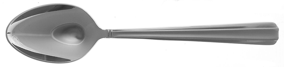 Bellevue-Matte (Stainless, Frosted Accent) Teaspoon by Reed & Barton-1