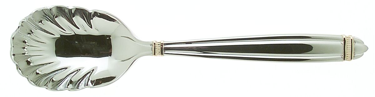 Golden Copley Sugar Shell Spoon by Reed & Barton-1