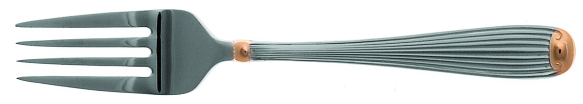 Golden Fluted Scroll (Stainless) Individual Salad Fork by Reed & Barton-1
