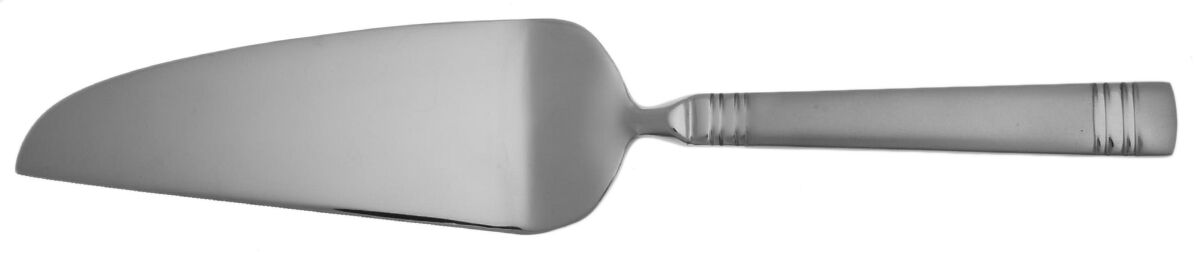 Longwood Matte (Stainless) Pie and Cake Server with Stainless Blade HC by Reed & Barton-1