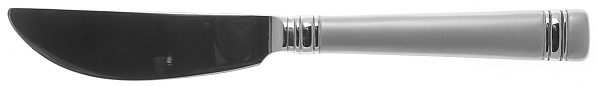 Longwood Matte (Stainless) Hollow Handle Master Butter Knife by Reed & Barton-1